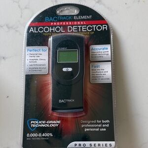 Actra Element Professional Alcohol Detector - Black